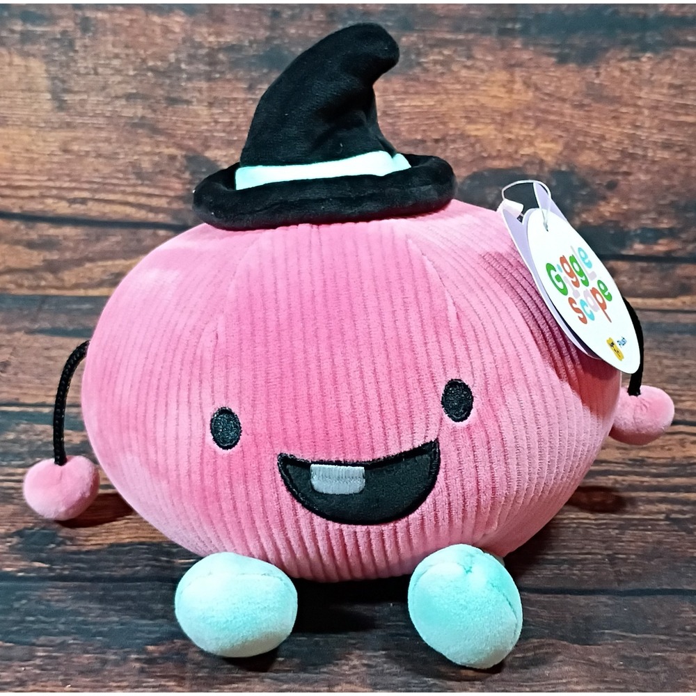 Giggle Scope Pink Pumpkin Witch Plush Target Exclusive‎ Corduroy Halloween Toy